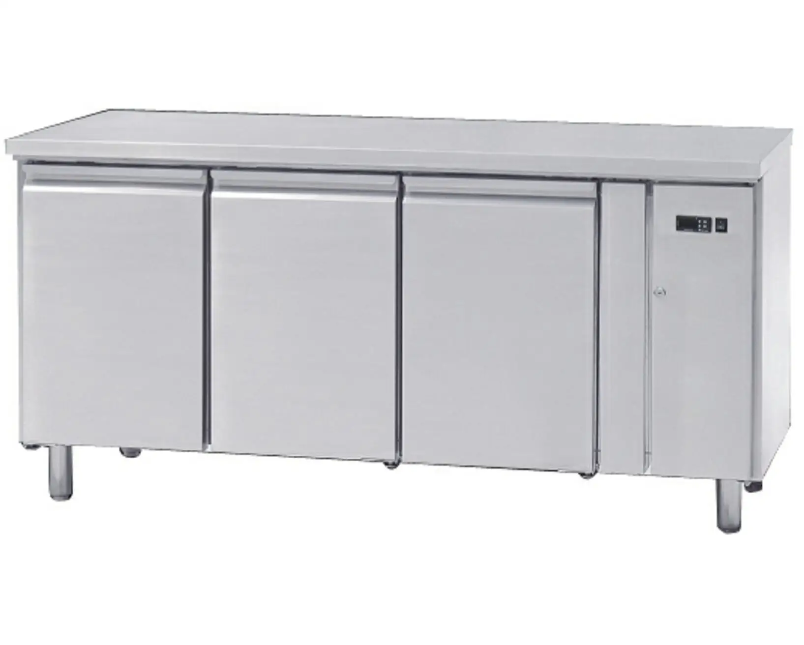 three doors refrigerator bench/refrigerated display counters/commercial refrigerator