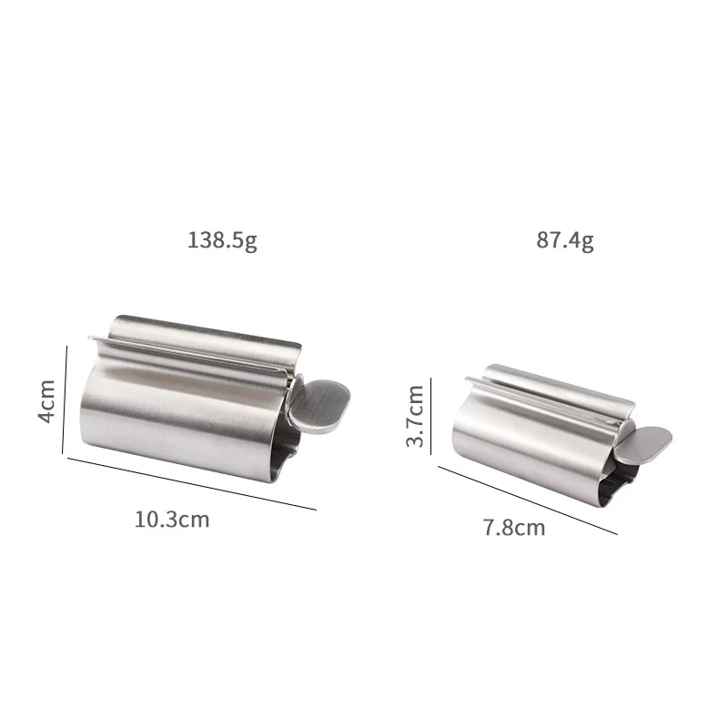 2Pack Toothpast Squeezer Stainless Steel Tube Squeezer Roll UDQYQ