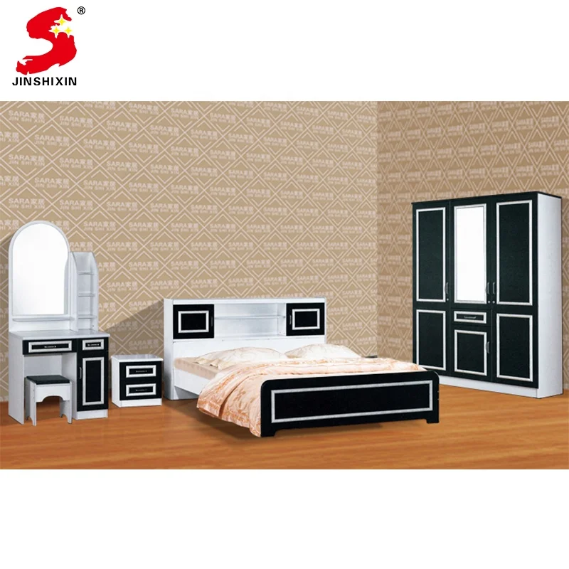 Simple Modern Bedroom Furniture Design Black And White Wooden Bedroom Set Buy Bedroom Set Wooden Bedroom Set Bedroom Furniture Product On Alibaba Com