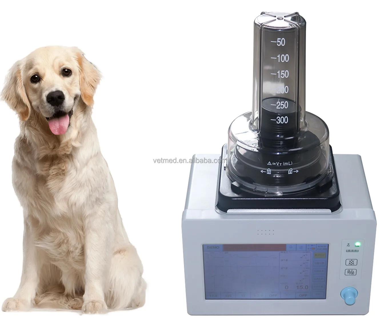 Small Animal Use Anesthesia Ventilator Veterinary Anesthesia Machine Compataible Anesthesia
