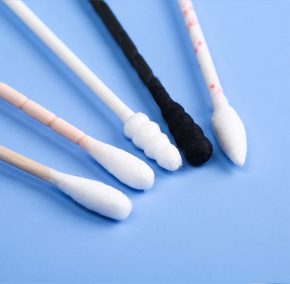 Private Labeling Customized Color Cotton Stick Buds Top Quality Cotton