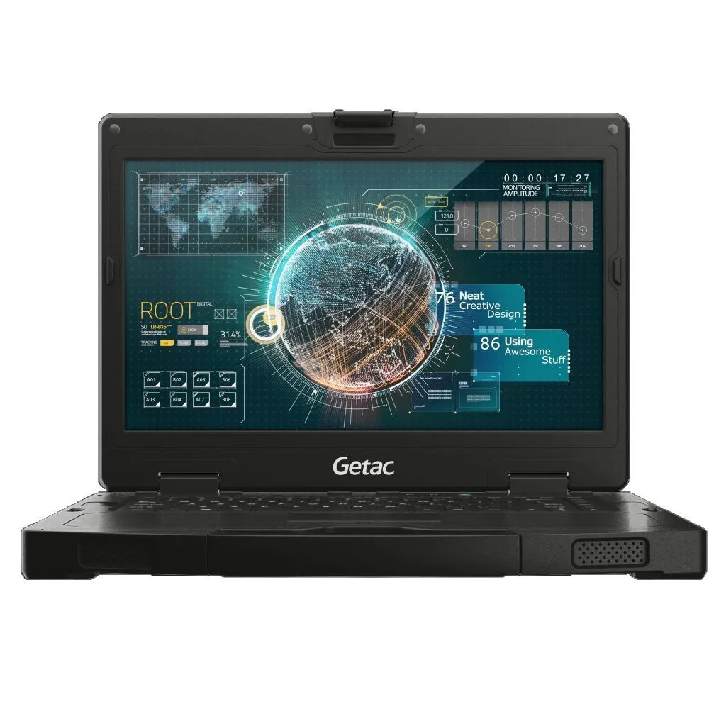 Getac S410 - Rugged Notebook for Inside and Outdoors 13th Generation I5 or I7 Processor, 14" Multi-touch.