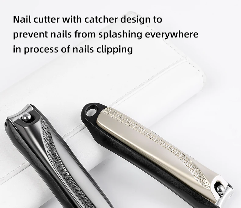 Professional High Quality Stainless Steel Nail Clipper Gold And Black ...