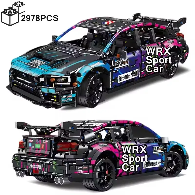 Jie Star 57010 - Build Your Dream Supercar with 2978 Bricks
