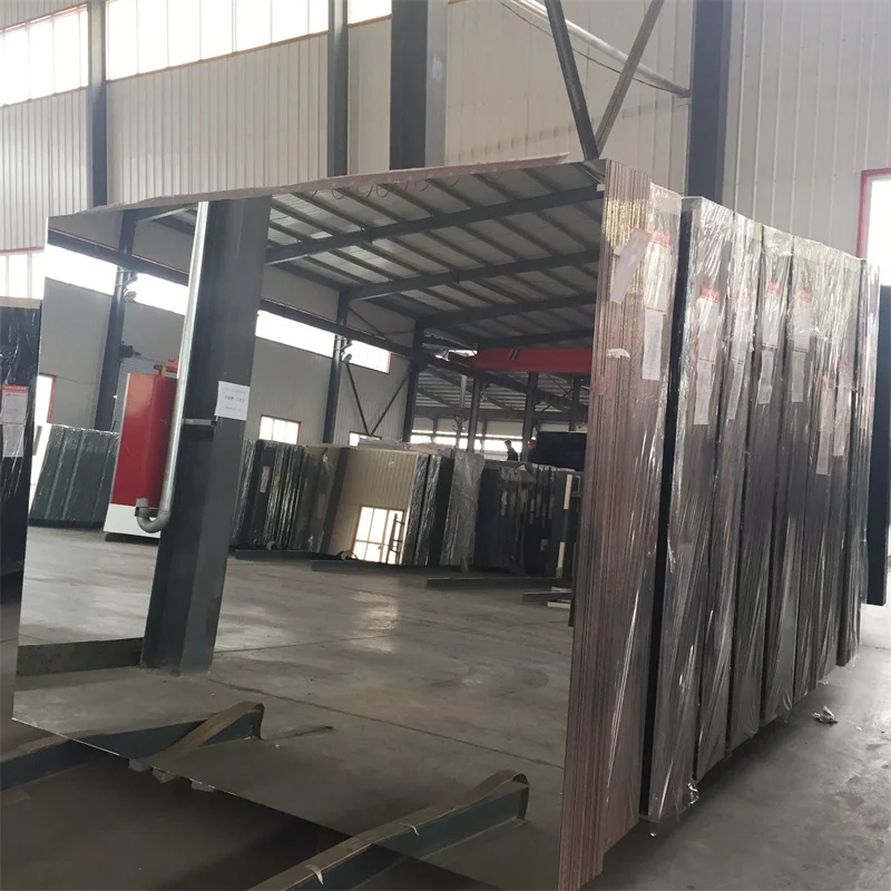 product 1mm 6mm clear float aluminium silver mirror glass sheet factory wholesale price-2