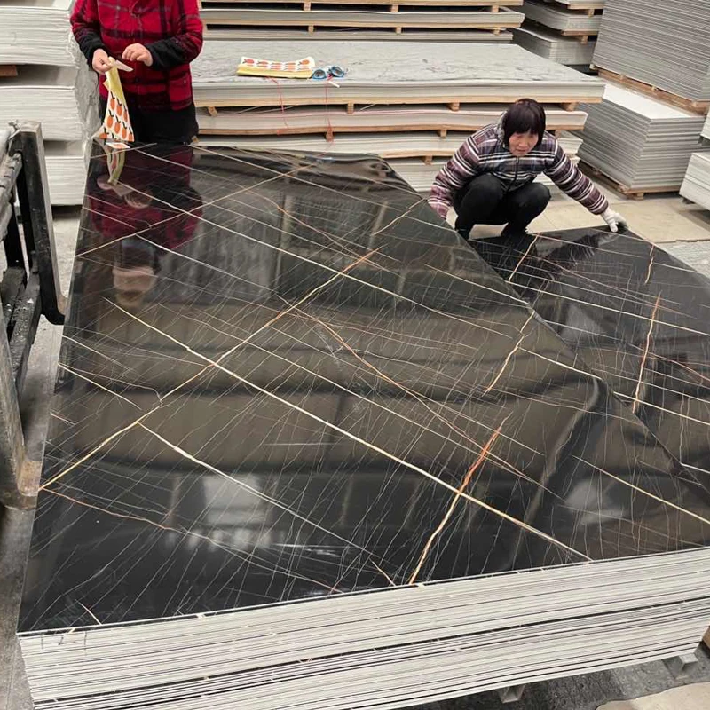 New Design 3D UV Marble Sheet 3mm - PVC Wall Panels for Interior ...