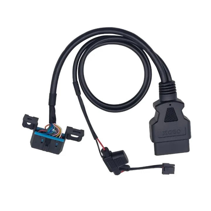OBD2 Extension Cable for Fault Diagnosis for Automobiles Electronics Machines with Fuse Box OBD Cable