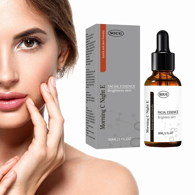 Private Label Pure Vitamin C Serum for Face Care Whitening Brightening Hydrating Anti Aging Lightening Vitamin C  Face Serum
