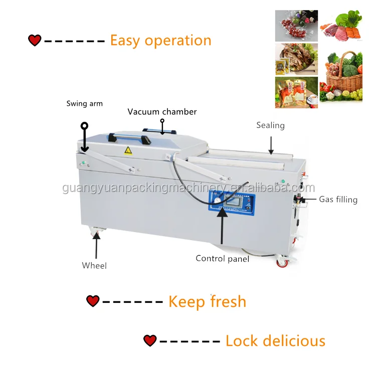 Deep Cavity Fovea Posterior Vacuum Sealer Cheese Steak Whole Chicken ...