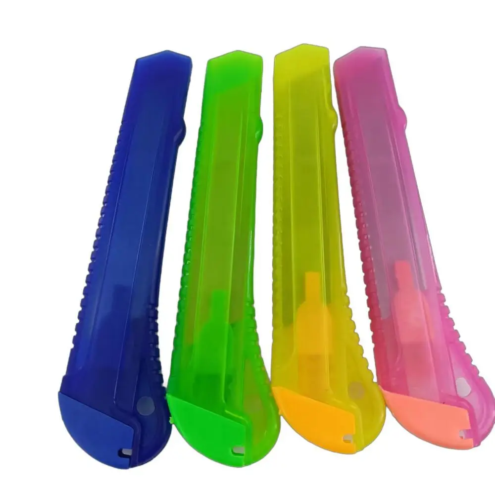 DEWEN Mini Portable Box Cutter Steel Safety Retractable DIY Customizable OEM Ceramic Utility Knife for Cardboard Direct China