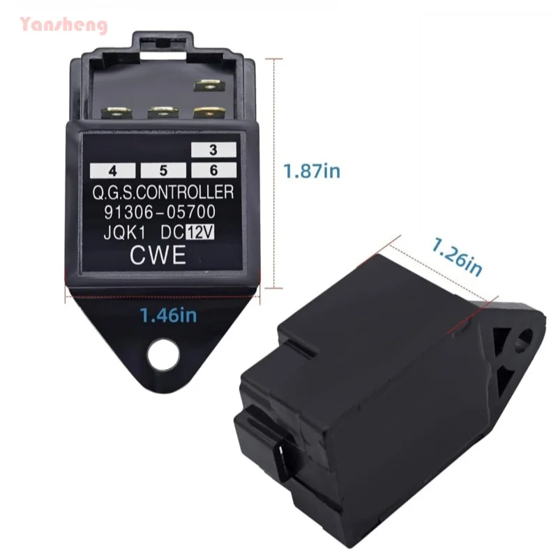 パーツ YUKKURI RELAY 2 06-23 KAWASAKI NINJA ZX14R JUNCTION BOX RELAY ECU FUSE 27002