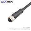 Straight Female Overmolded Plug