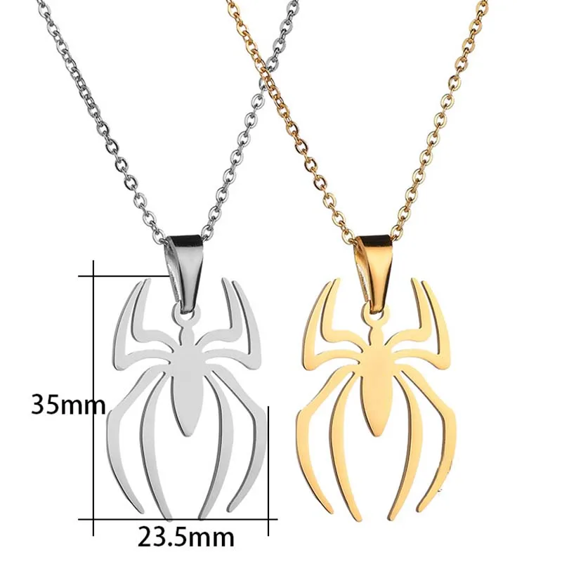 Spider Pendant Necklace