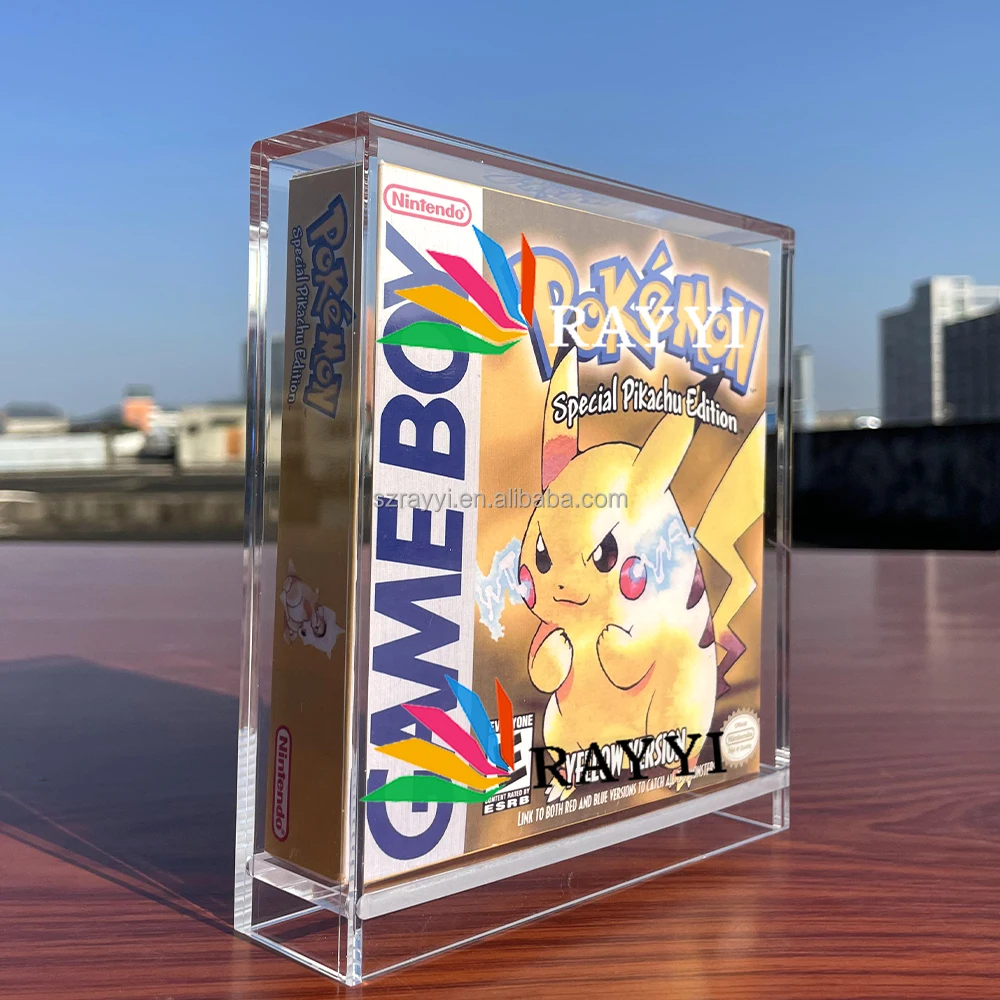 Ray Yi Uv Resistance Sliding Lid Nintendo Nes Boxed Video Game Acrylic