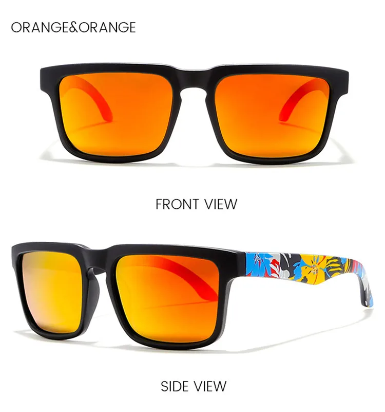 Unisex Pc Frame Uv400 Mirrored Men Square Sport,Polarized Sunglasses ...