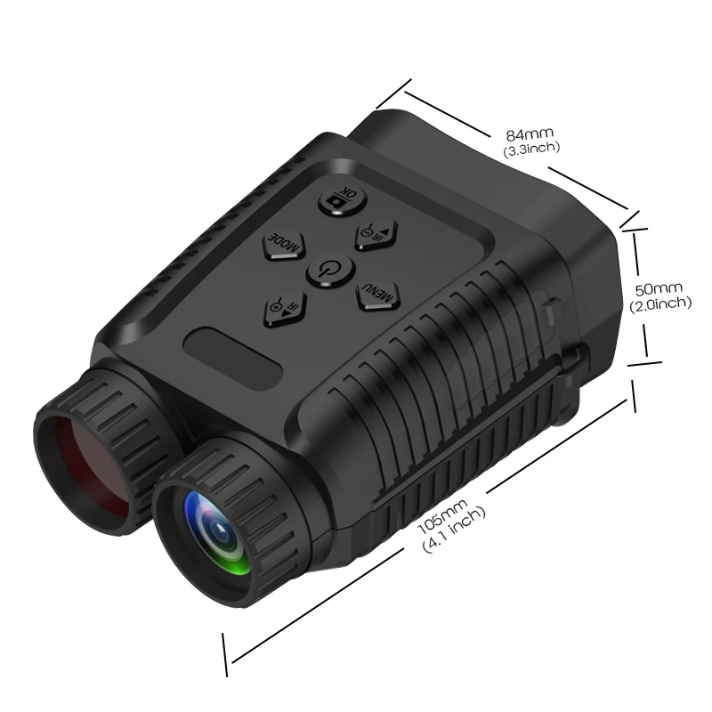 NV1182 Powerful Night Vision Mini Binocular Glasses With Camera Visor Nocturno up to 32G TF Card  IR 850nm