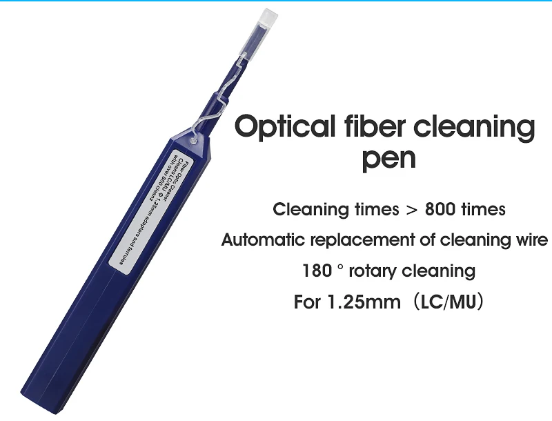 COMPTYCO Fiber Optic End Face Detector One Click 1.25/2.5mm Cleaning Pen Cleaning Box Fiber Optic Microscope Fiber Optic Cleaner manufacture