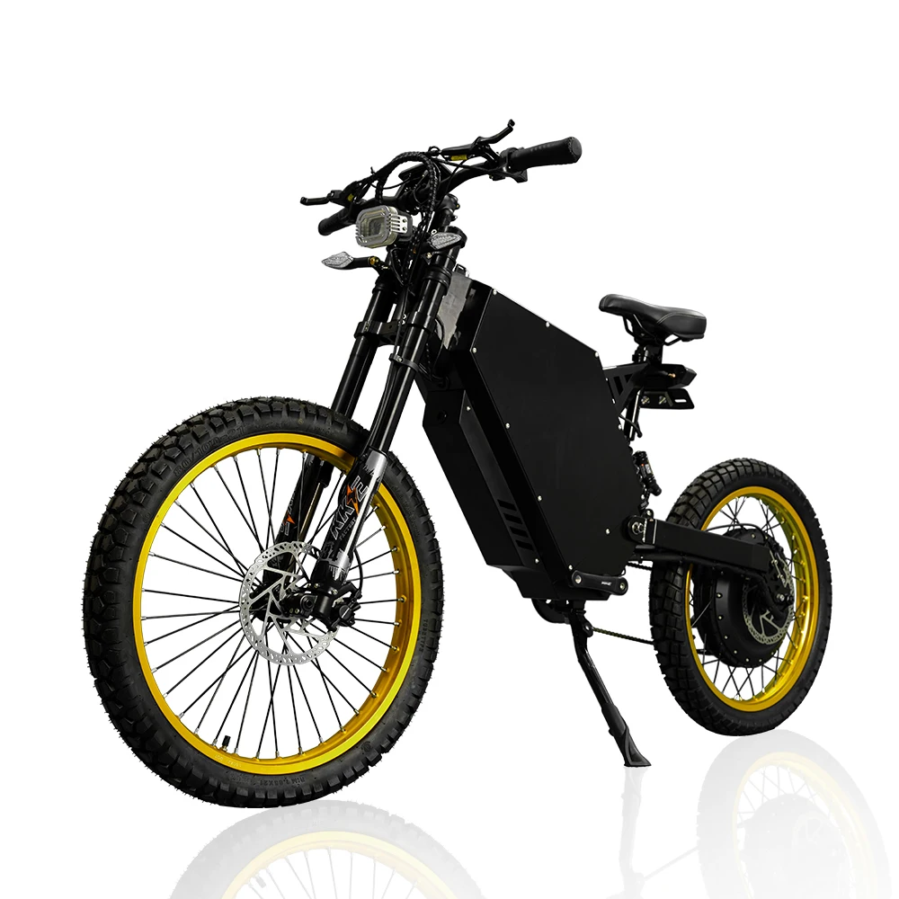 HEZZO 電動ダートバイク 72V 5000w 格安ステルス爆撃機型電動自転車