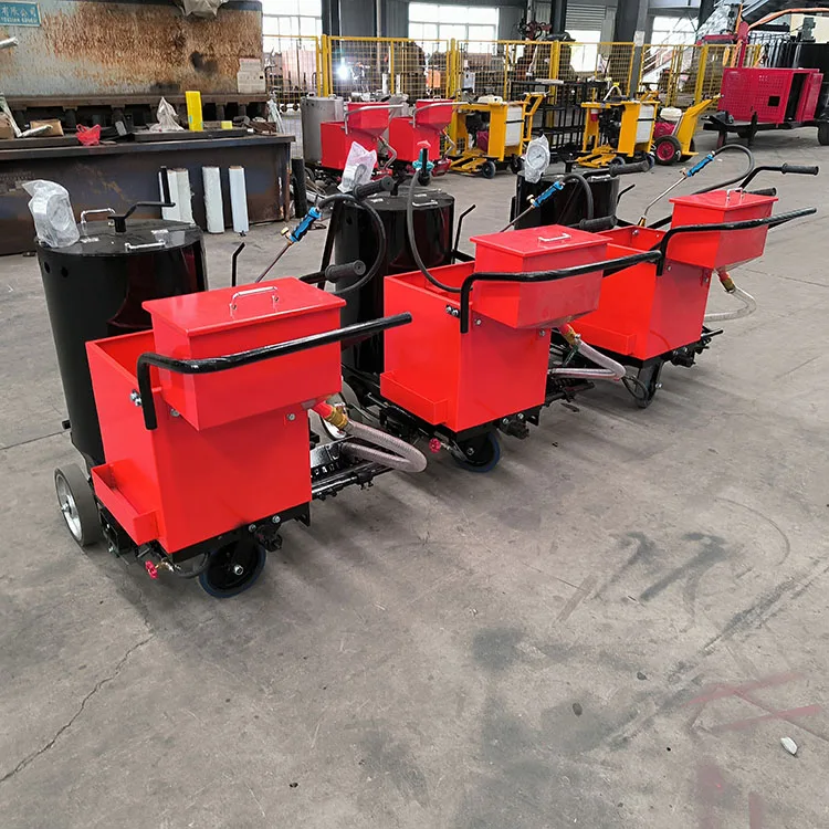 New Factory Direct Thermoplastic Road Marking Machine High Operating Efficiency with 1-2.5 mm Scope Marking Thickness