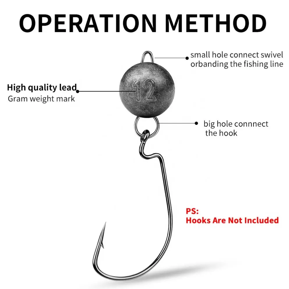 Fishing Cheburashka Sinker Hook Precision and Durability