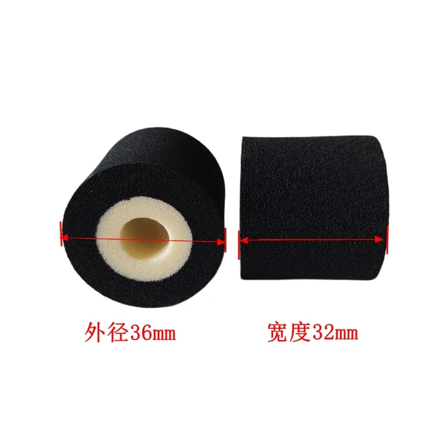 DIKAI DK833 36x32mm Black Hot INK Roll for Roller Transfer Printing Coding Machine with 130-160C Temperature and Pillow Packing 4