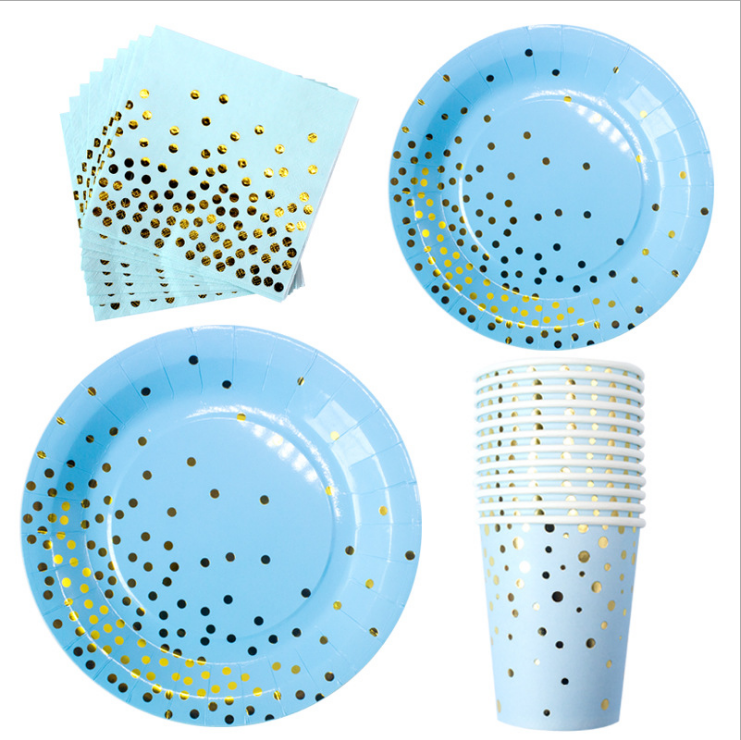 Модный Набор принадлежностей для тематической вечеринки на день рождения