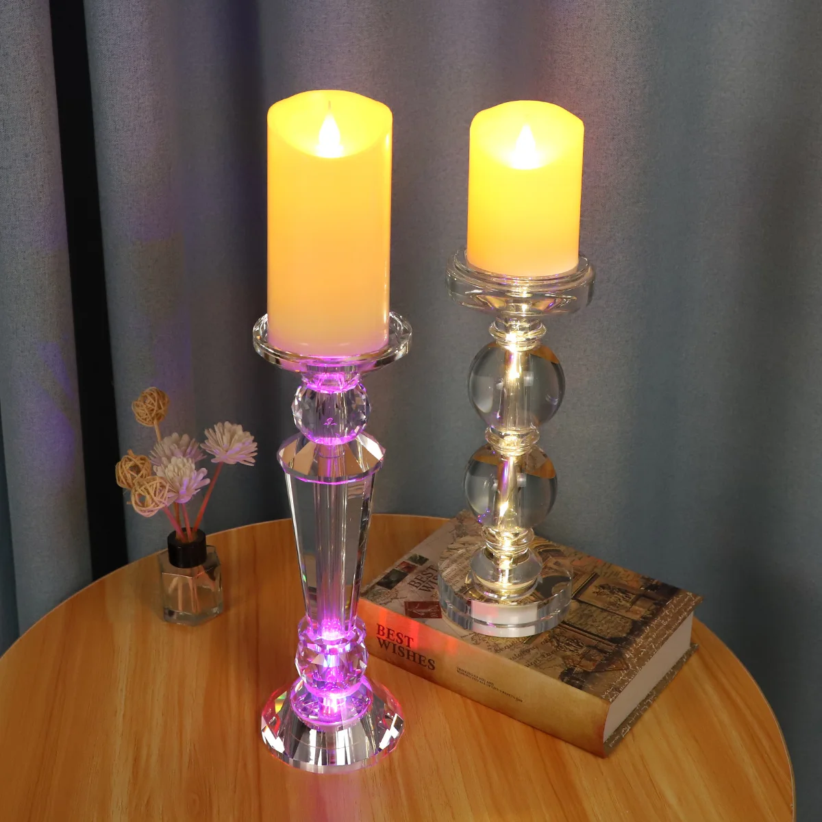 flawless colored glass containers for candles stand holder for fireplace mantel decoration