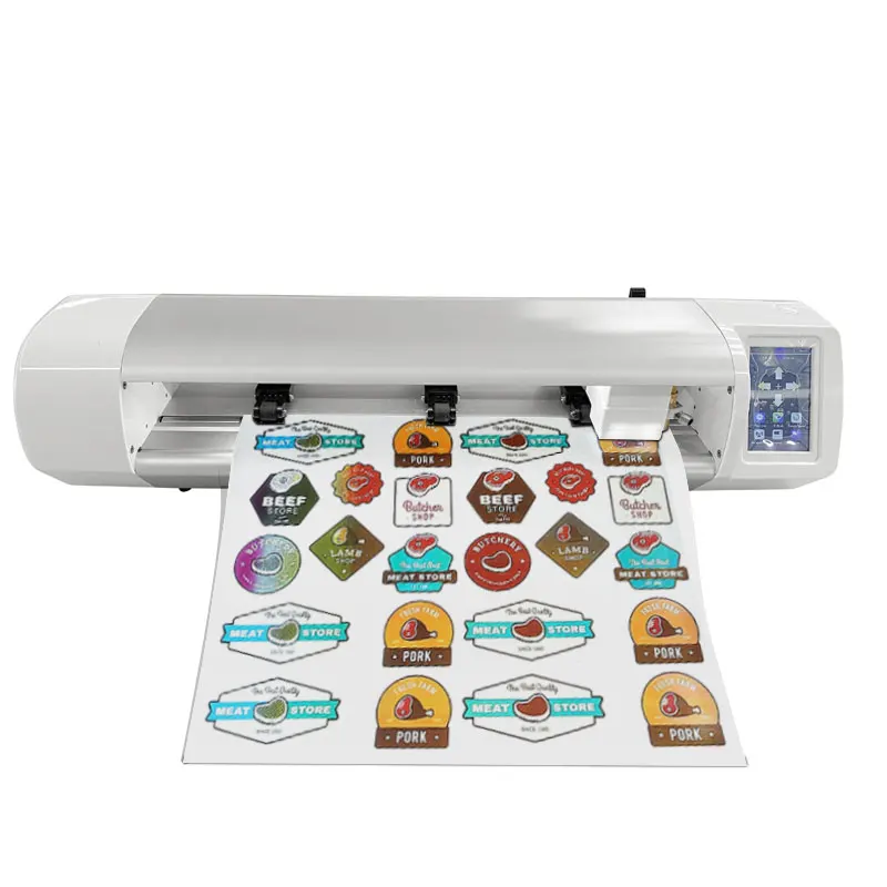 Bascocut Mini Graph Plotter Vinyl Sticker Sheet Cutter Machine with Knife Cutting Technology Camera Cut De Corte Technology