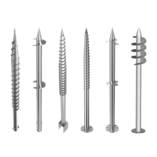 AS Ground Screw Installation Heavy Duty Ground Anchors Mounting Foundation Solar Ground Screw
