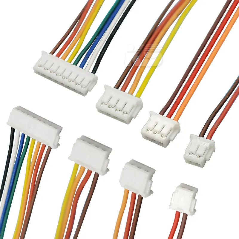 JST XH 2.54mm Pitch 2/3/4/5/6/7/8S Pin Male to Female
