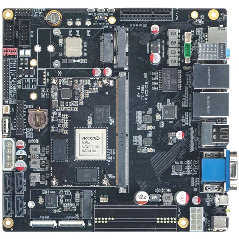 Rockchip RK3568 Chip Core Board PCB Assembly and PCBA Motherboard Supply