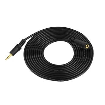 5M earphones 3.5mm male to female computer audio cable