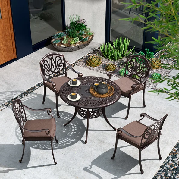 five piece outdoor patio set