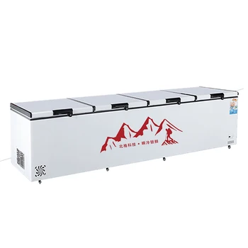 Rebirth Commercial Seafood Cabinet Refrigeration Equipment display freezers fridges freezers for home commercial freezer