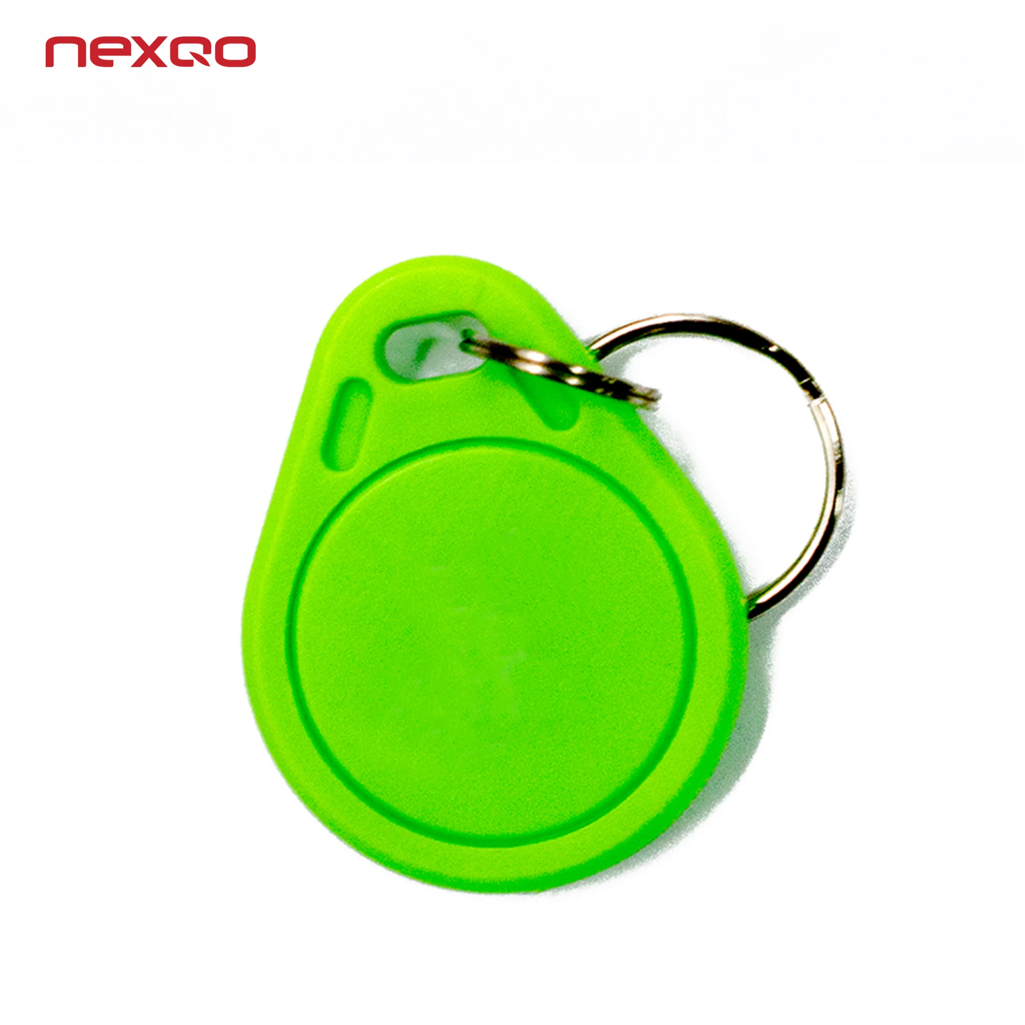 Custom Logo NFC Smart Blank Keychain Luxury 125khz RFID Tags ABS Epoxy PVC Rubber Keyfob tk4100 UHF RFID Active Key Fob Tag