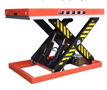 6 Tons First Class Quality Vehicle Equipment Customized Stationary Scissor Lift Ladder Platform Table