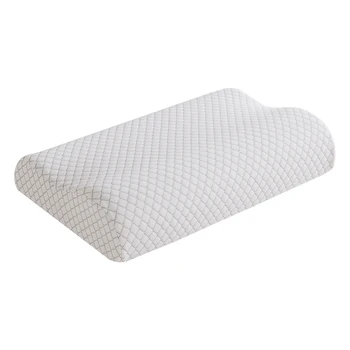 Breathable Therapeutic Ergonomic Side Sleeper Orthopedic Contour Wave Shape Memory Foam Pillow