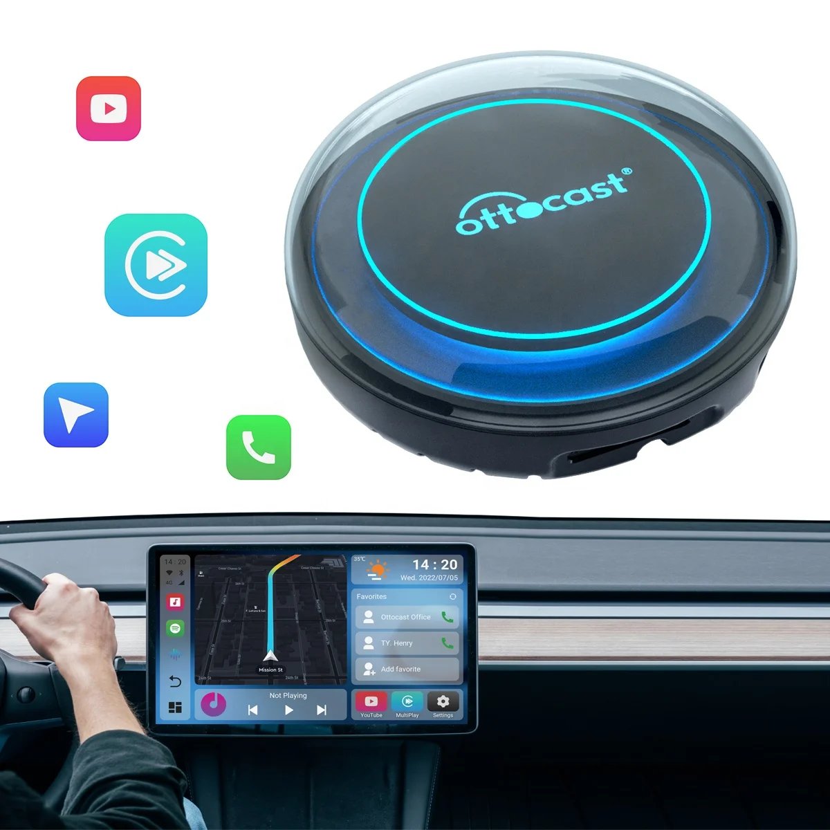 Ottocast Mini & Picasou 2 - Smart Car Electronics Solutions