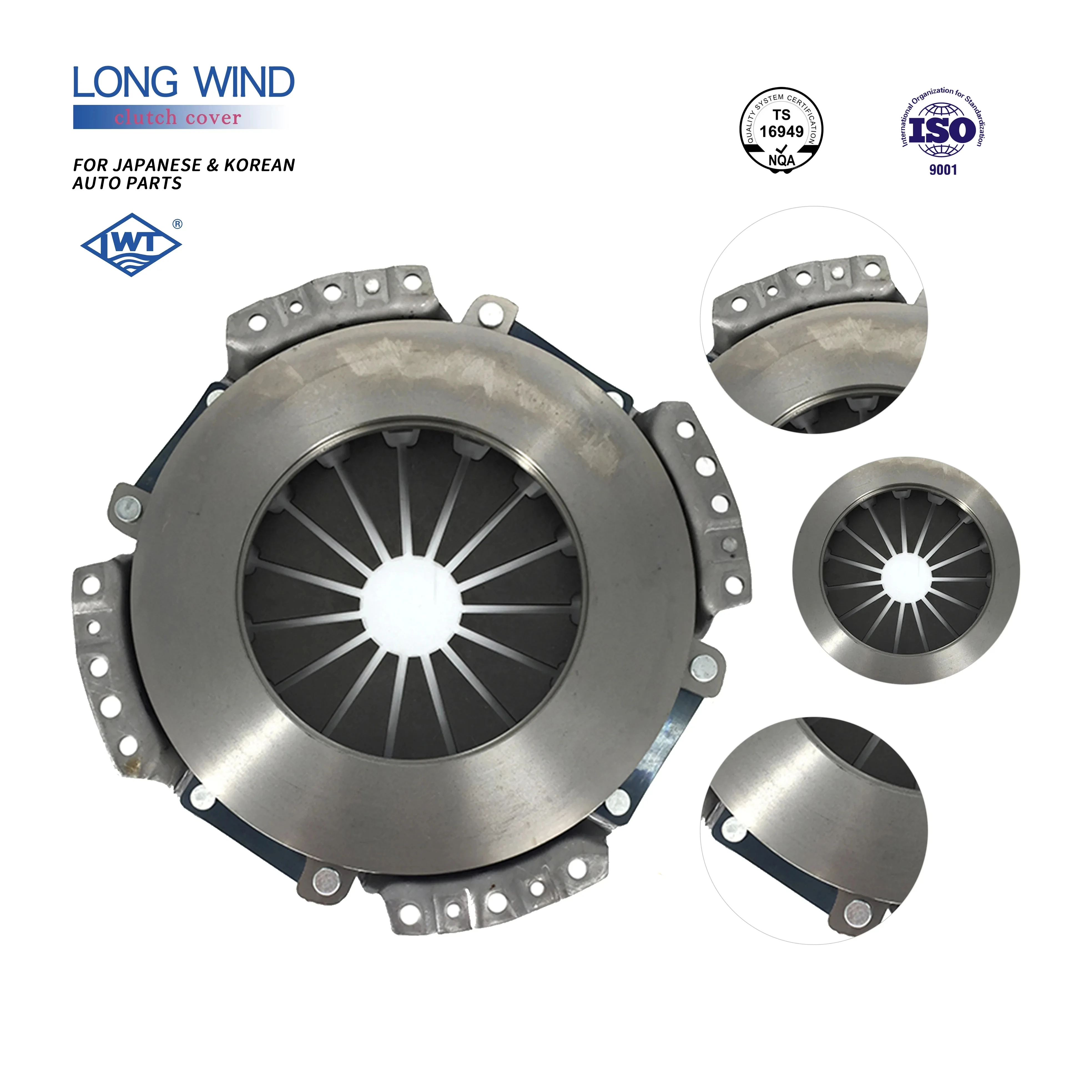 Direct Factory Clutch Cover for Toyota COROLLA  AVENSIS  CARINA E YARIS VERSO 4AFE 7AFE 1ZZFE 3ZZFE 1NRFE OEM  31210-12191