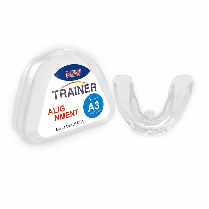 3 Stages Silicone Alignment Trainer Teeth Retainer Teeth Straightener Kids Dental Orthodontic Braces Set