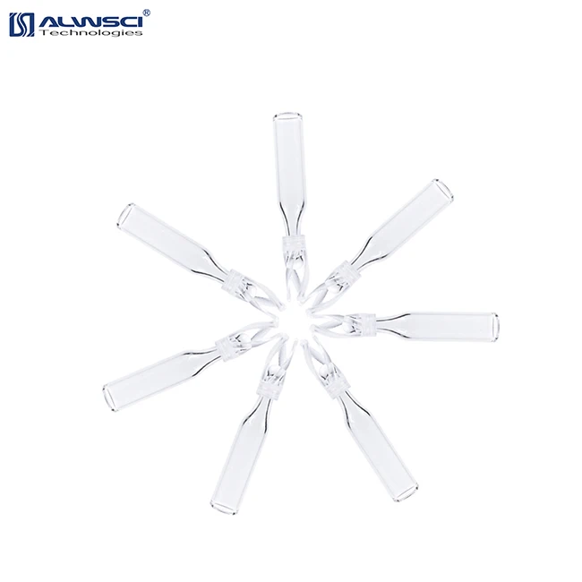6x29mm Insert Clear Glass Conical Base with Polyspring