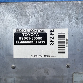 89661-36060 3RZ Engine ECU ECM for Toyota Truck - Used Parts for