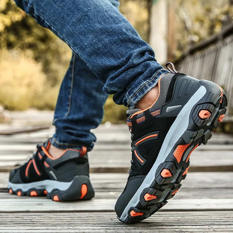 New Arrival Hiking Shoes Wholesale For Comfortable Waterproof Anti-slip Mountain Sport Hiking Shoes