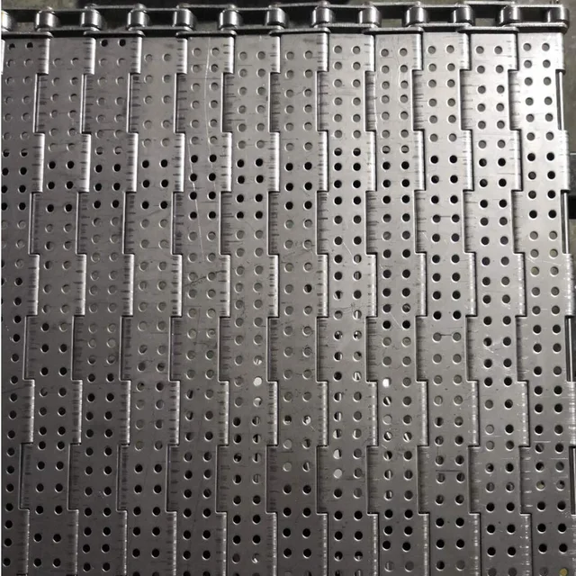 Original Maker Customized SS410 Reliable Accurate Pork Belly Pork Ribs Beef Grilled Meat Chain Plate 3