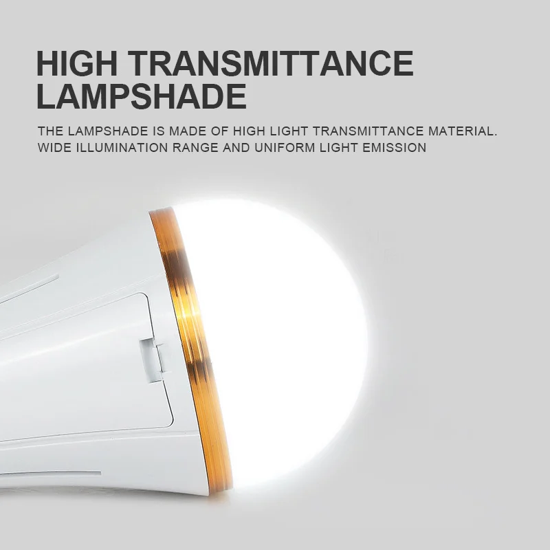 Rechargeable Bulb E27 12W 18W 28W Emergency LED Bulbs SKD Raw Material Parts for Night Market