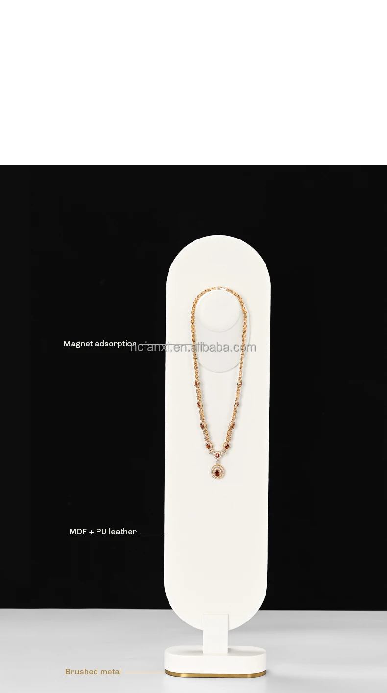 Fanxi Jewelry Display Stands For Store Luxury Jewelry Store Showcase