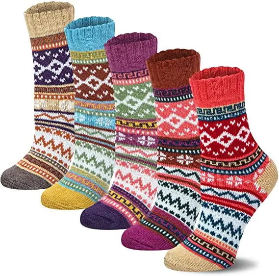 5 шт. женские шерстяные