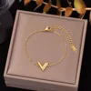 Bracelet en V courbé 568