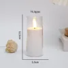 Tête de balle blanche 5,5*12,5 cm
