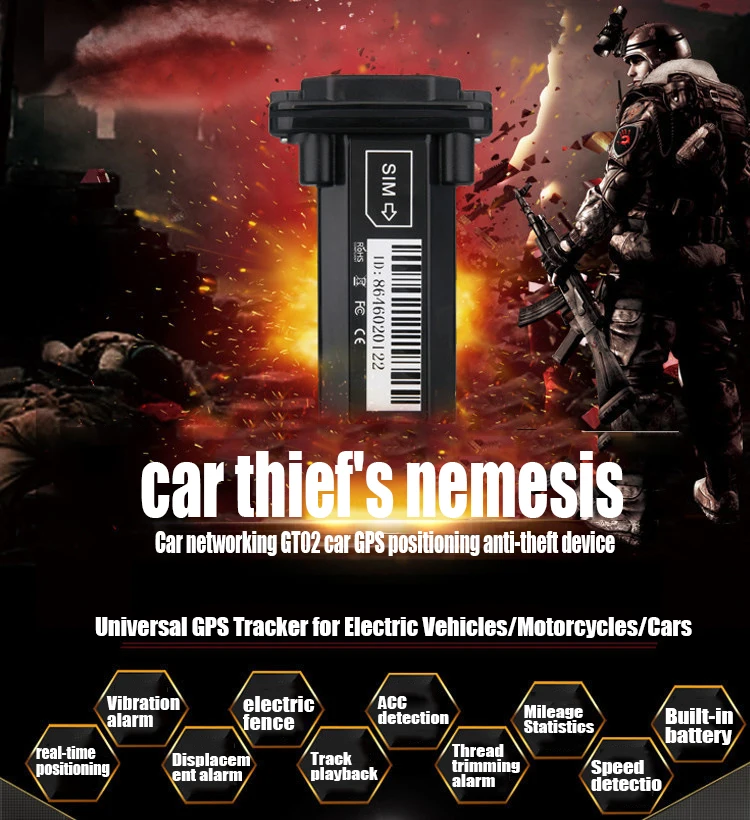 China Cheapest Gps Tracker Vehicle Tracking Device Waterproof